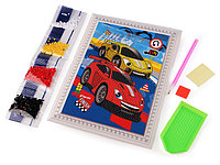 Set pictură cu diamante 17,5x23,5 cm - 8 Automobil 900809