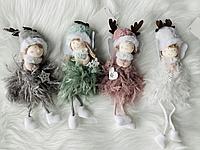 Decorațiune Crăciun zână - Gri