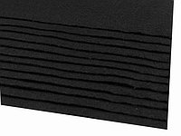 Coli fetru 20x30 cm - Negru 090574