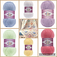 Kit de crosetat păturică vintage - kit păturica 203