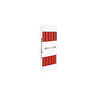Set 10 lumanari conice Bispol Rosu,durata de ardere 7 h