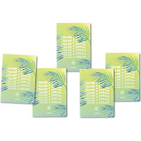Set 5 Caiet Herlitz, A4, 80 file, 70g/mp, dictando, colturi rotunjite, motiv Dreams of Neversea