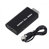 Adaptor compatibil PlayStation 2 la HDMI, Active, Full HD, convertor ps2 tata la hdmi mama, mufa video si