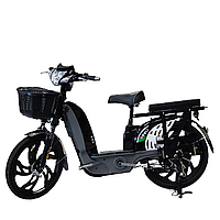 Bicicleta electrica UTIL, 2 locuri, 500W, 60V 12Ah, fara permis, jante turnate, Kuba - Negru