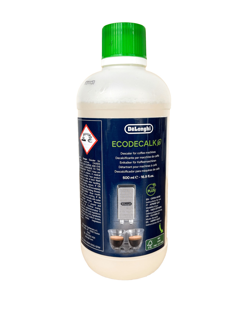 Détartrant (500ml) d'origine Delonghi EcoDecalk DLSC500 pour