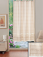 Draperie confectionata Bianco PR014 140 x 100 cm