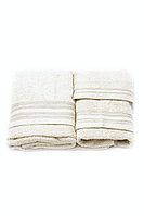 Set de 3 prosoape baie Bianco TM703 crem